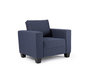 Cherie Occasional Chair, Navy Crib 5
