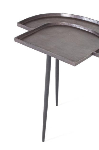 Oswald Side Table, Bronze