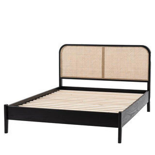 Ravelli Bedframe 4ft6, Black