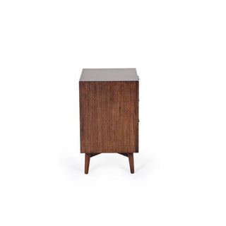 Norton Fluted Bedside Table 2 Drawer