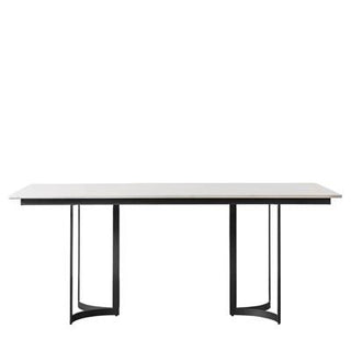 Gold Dining Table Rectangular