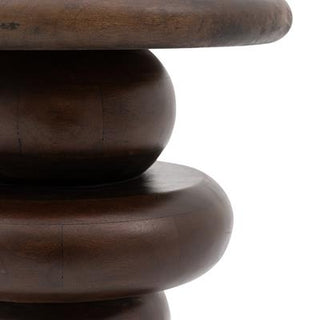 Axle Side Table Walnut